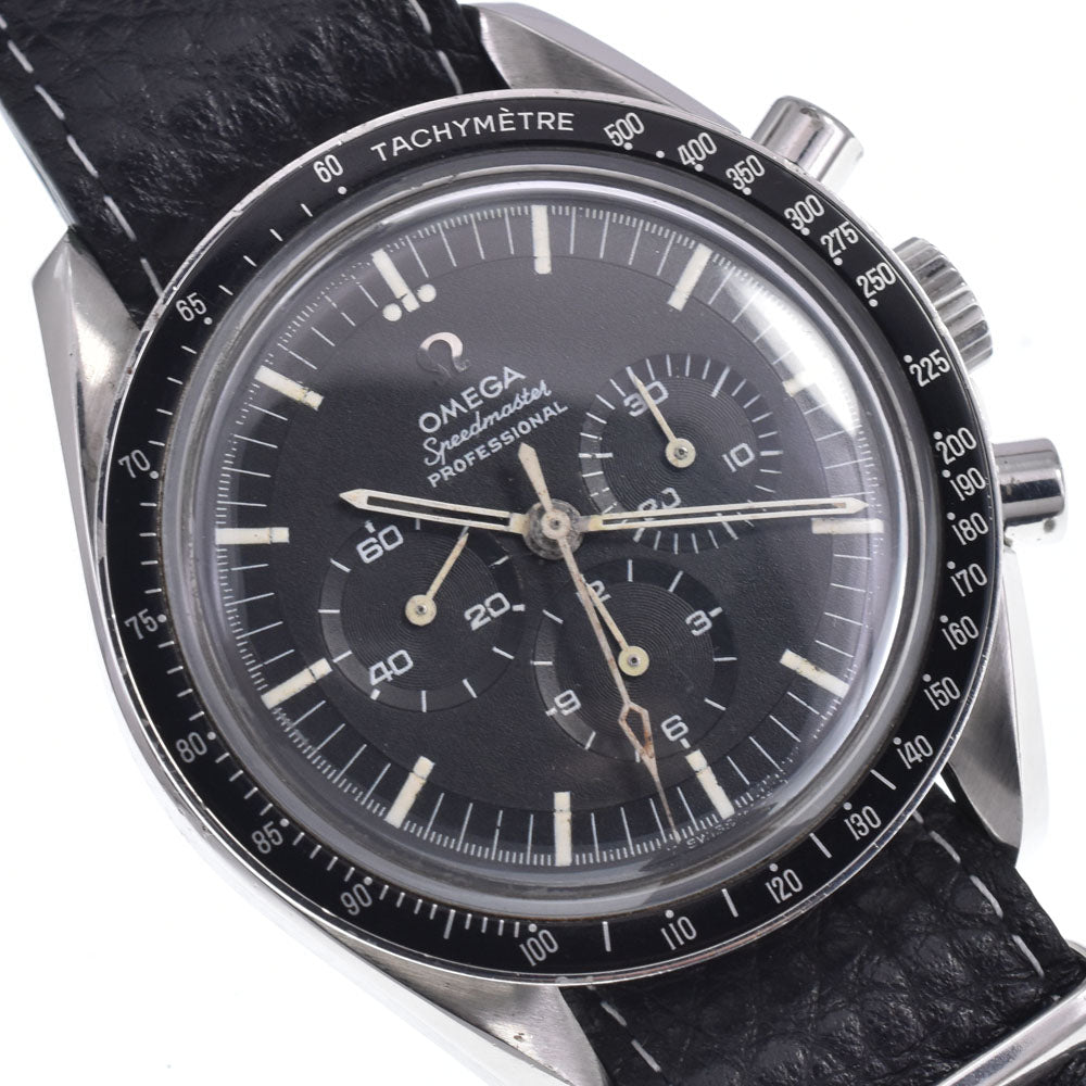 OMEGA Speedmaster Professional 4th ST145.012-67SP vintage Cal.321 Step Dial Applied Logo black Dial Hand Winding Men's
 Watch Q#148786