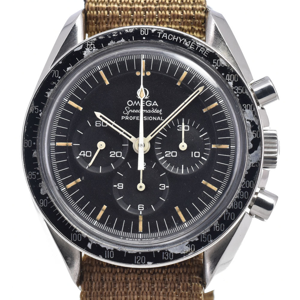 OMEGA Speedmaster Professional 4th 145.022-69ST vintage Longr Cal.861 Step Dial Ω Print black Dial Hand Winding Men's
 Watch O#148789