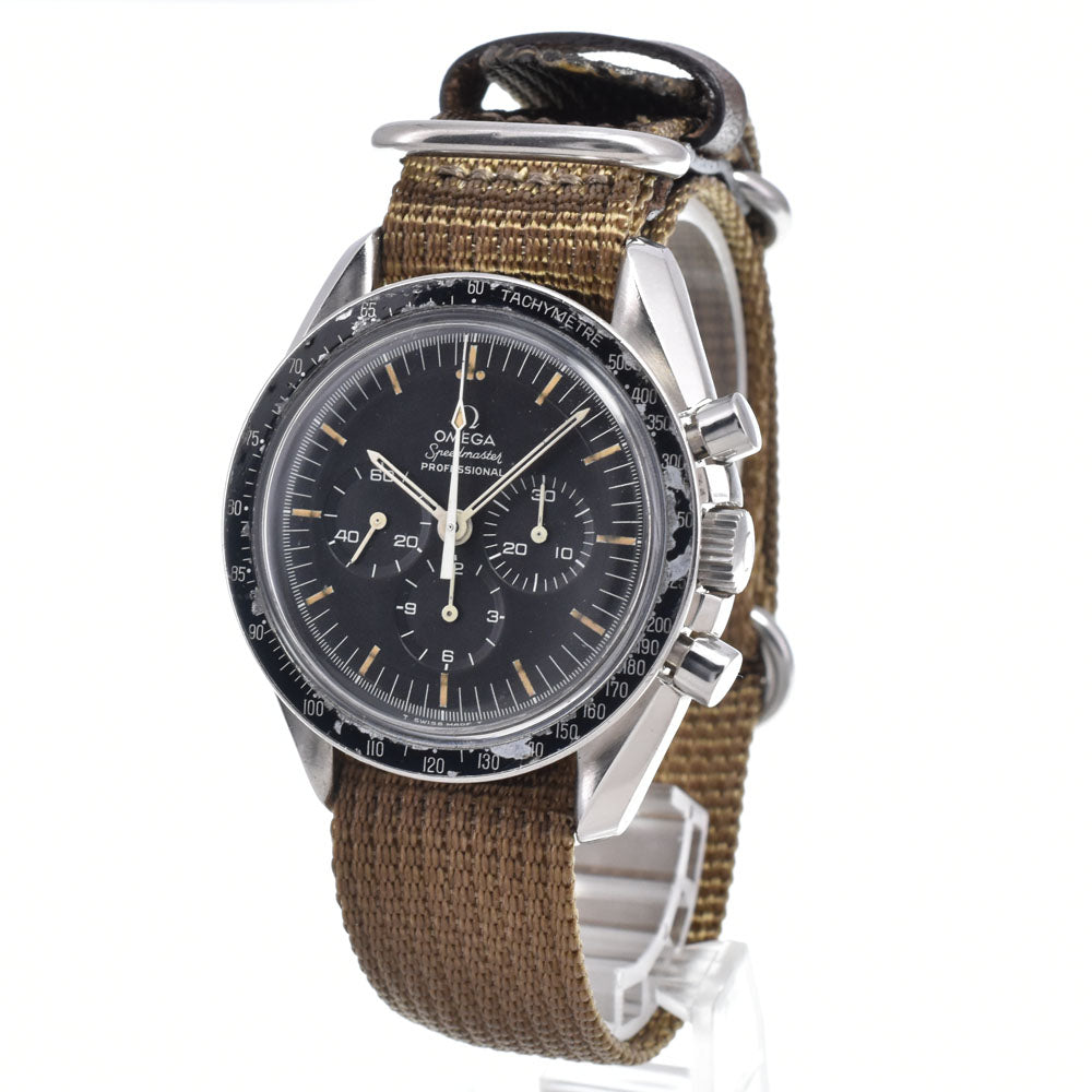 OMEGA Speedmaster Professional 4th 145.022-69ST vintage Longr Cal.861 Step Dial Ω Print black Dial Hand Winding Men's
 Watch O#148789