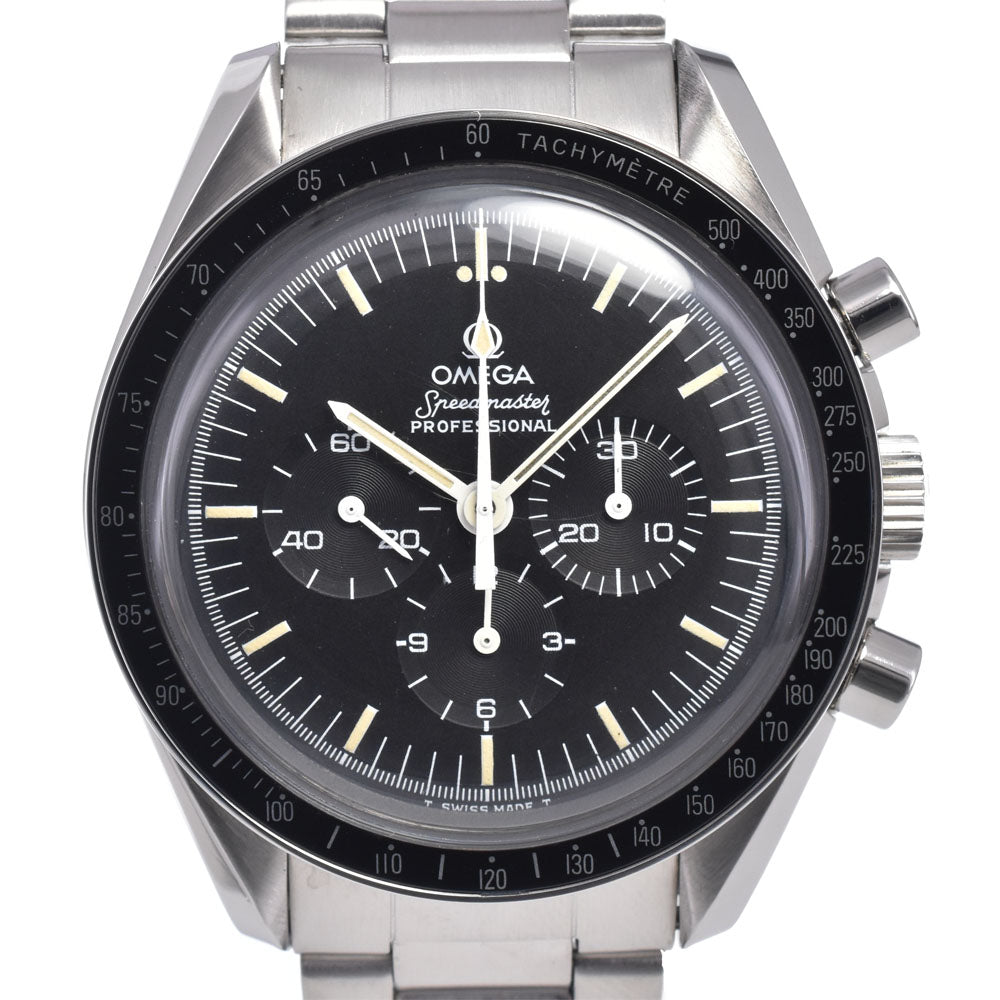 OMEGA Speedmaster Professional 145 022.76ST (Longr) Cal.861 black Dial Hand Winding Men's
 Watch O#148791