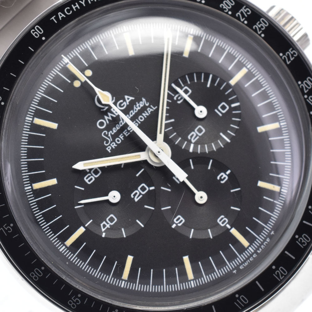 OMEGA Speedmaster Professional 145 022.76ST (Longr) Cal.861 black Dial Hand Winding Men's
 Watch O#148791