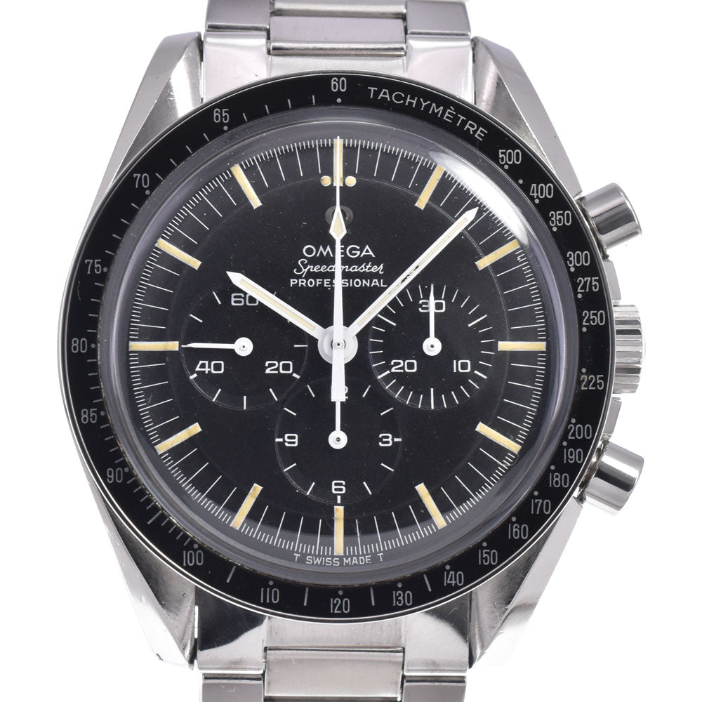 OMEGA Speedmaster Professional 145.022-68ST vintage Longr Step Dial Cal.861 black Dial Hand Winding Men's
 Watch P#148795