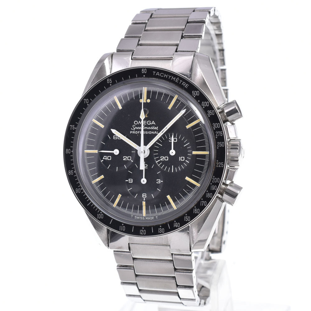 OMEGA Speedmaster Professional 145.022-68ST vintage Longr Step Dial Cal.861 black Dial Hand Winding Men's
 Watch P#148795