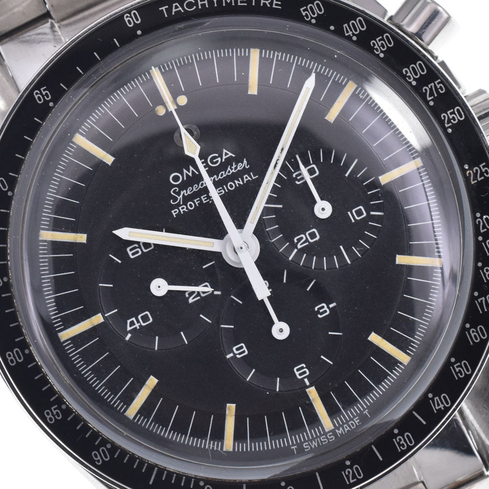 OMEGA Speedmaster Professional 145.022-68ST vintage Longr Step Dial Cal.861 black Dial Hand Winding Men's
 Watch P#148795