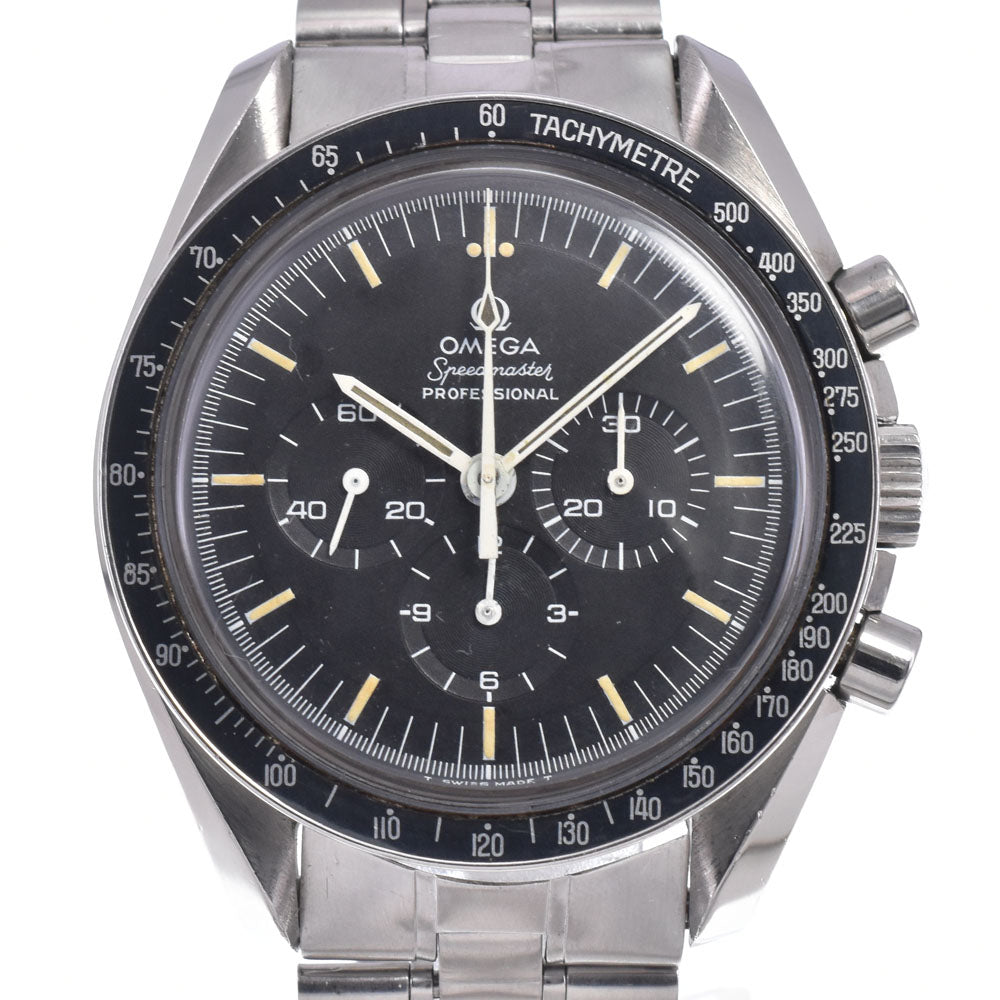 OMEGA Speedmaster Professional ST145.022 vintage Longr Cal.861 Step Dial black Dial Hand Winding Men's
 Watch O#148798