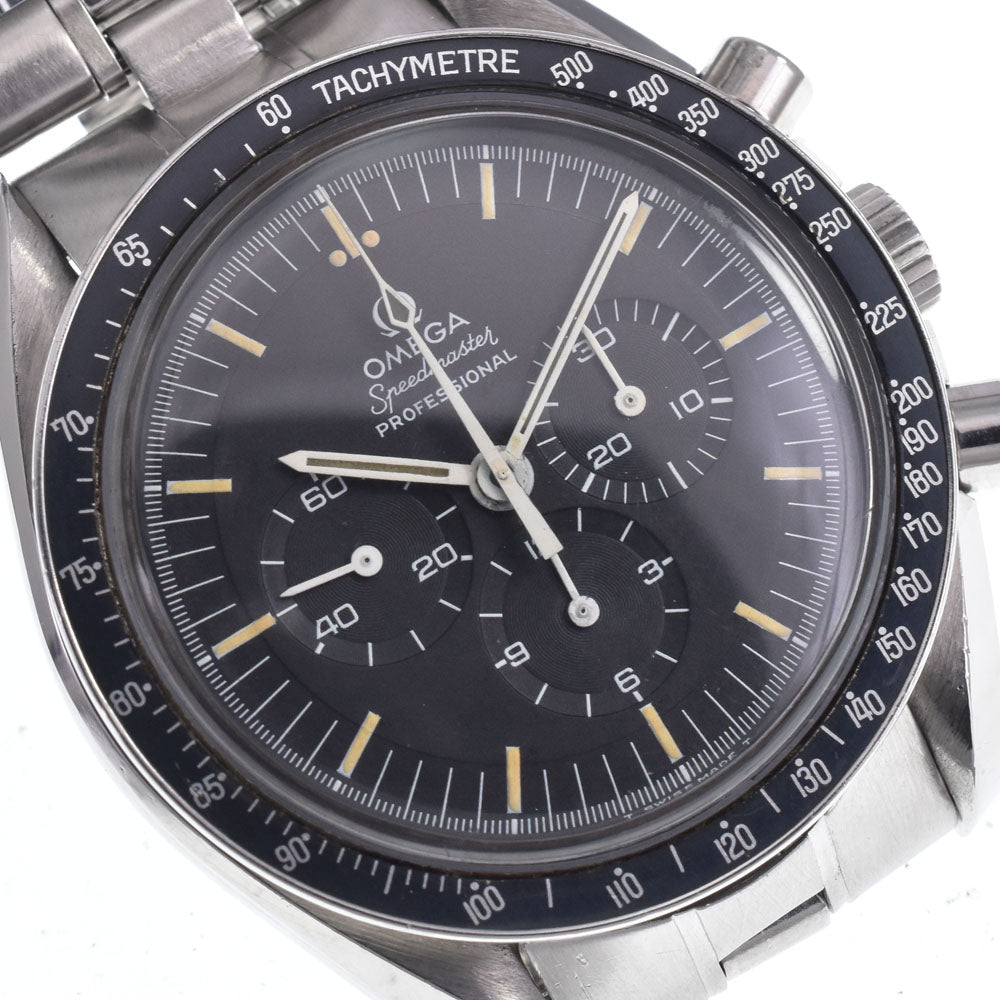 OMEGA Speedmaster Professional ST145.022 vintage Longr Cal.861 Step Dial black Dial Hand Winding Men's
 Watch O#148798