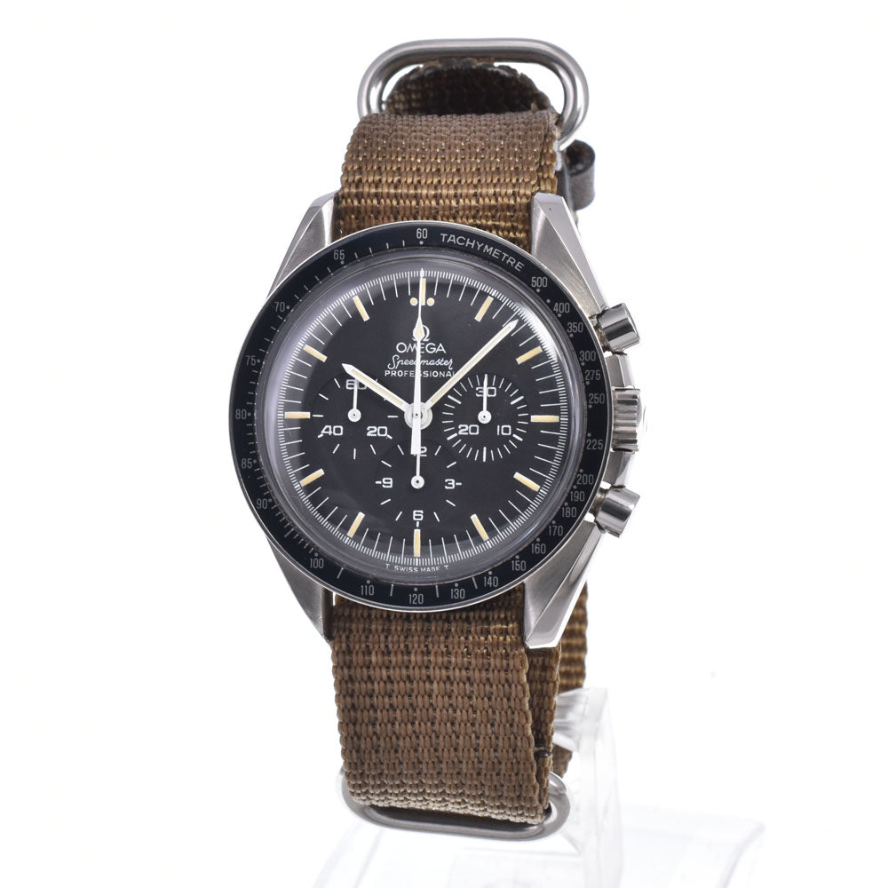 OMEGA Speedmaster Professional ST145.022 vintage Longr Cal.861 black Dial Hand Winding Men's
 Watch O#148800
