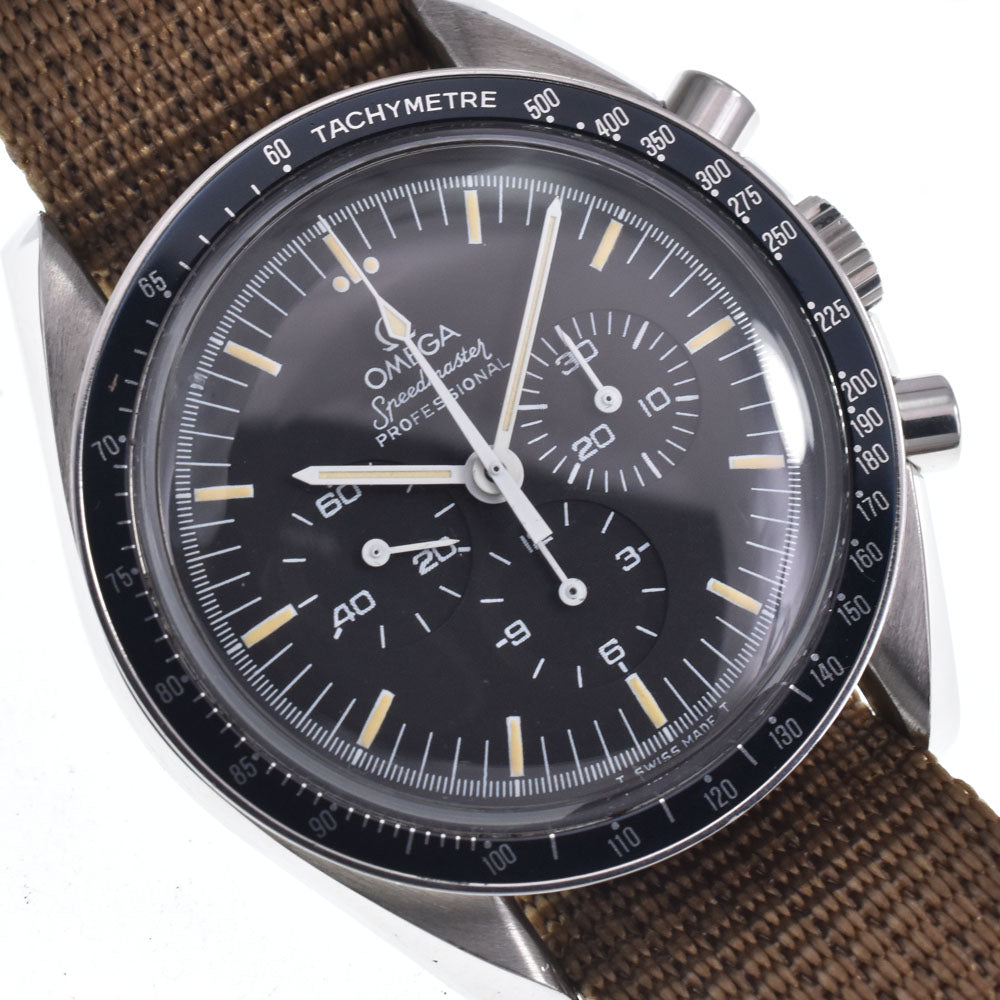 OMEGA Speedmaster Professional ST145.022 vintage Longr Cal.861 black Dial Hand Winding Men's
 Watch O#148800