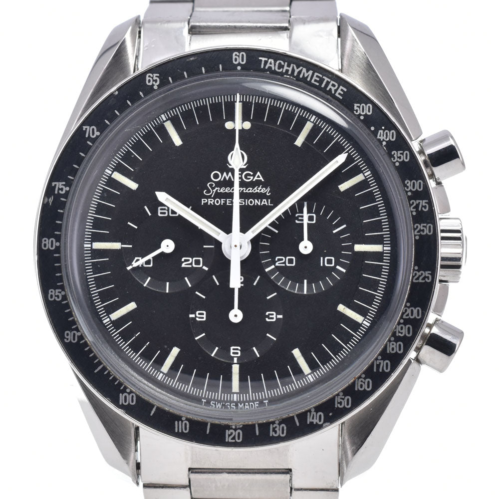 OMEGA Speedmaster Professional 145.022-71ST vintage Cal.861 Caterpillar Bracelet black Dial Hand Winding Men's
 Watch O#148801