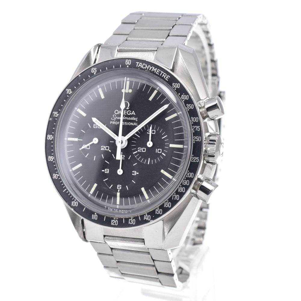 OMEGA Speedmaster Professional 145.022-71ST vintage Cal.861 Caterpillar Bracelet black Dial Hand Winding Men's
 Watch O#148801
