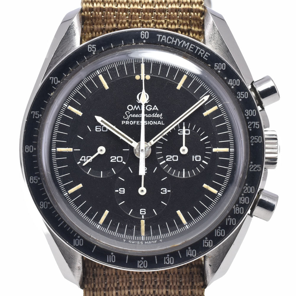 OMEGA Speedmaster Professional 145022-69ST LongR Cal.861 Step Dial Sea Dragon black Dial Hand Winding Men's
 Watch P#148804
