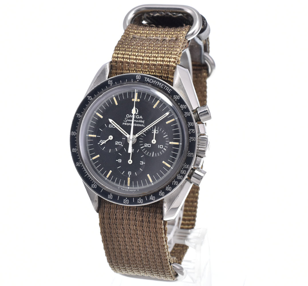 OMEGA Speedmaster Professional 145022-69ST LongR Cal.861 Step Dial Sea Dragon black Dial Hand Winding Men's
 Watch P#148804