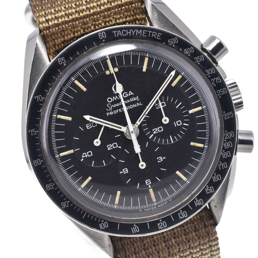 OMEGA Speedmaster Professional 145022-69ST LongR Cal.861 Step Dial Sea Dragon black Dial Hand Winding Men's
 Watch P#148804