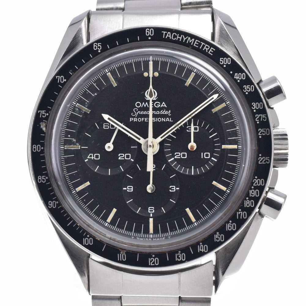 OMEGA Speedmaster Professional 145022-69ST LongR Cal.861 Step Dial Sea Dragon black Dial Hand Winding Men's
 Watch P#148805