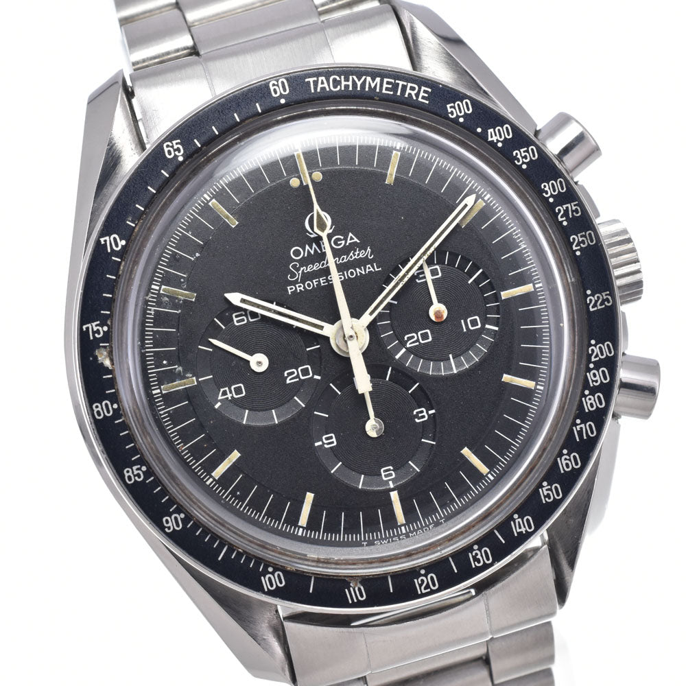 OMEGA Speedmaster Professional 145022-69ST LongR Cal.861 Step Dial Sea Dragon black Dial Hand Winding Men's
 Watch P#148805
