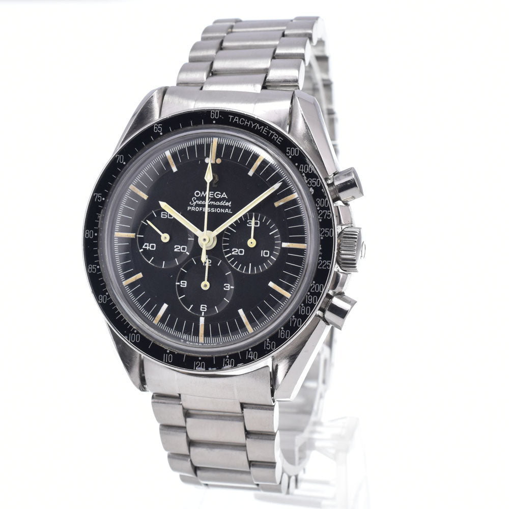 OMEGA Speedmaster Professional 4th ST145.012-67SP vintage Cal.861 Step Dial Applied Logo black Dial Hand Winding Men's
 Watch O#148807