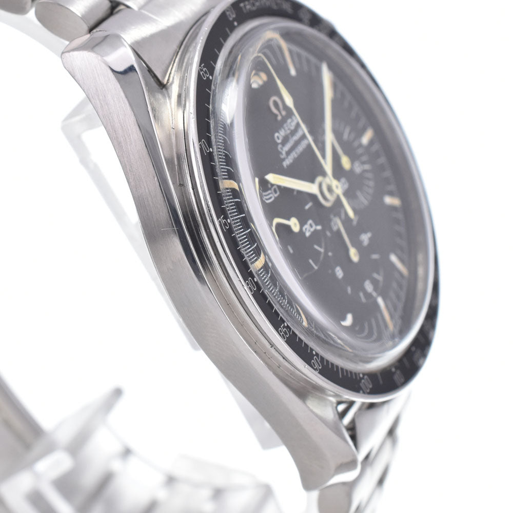OMEGA Speedmaster Professional 4th ST145.012-67SP vintage Cal.861 Step Dial Applied Logo black Dial Hand Winding Men's
 Watch O#148807