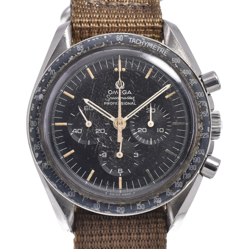 OMEGA Speedmaster Professional 145.022 vintage Longr Step Dial Cal.861 black Dial Hand Winding Men's
 Watch P#148809