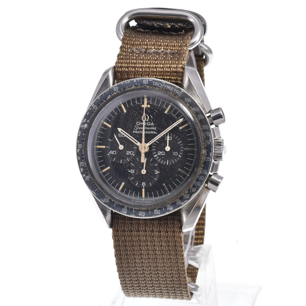OMEGA Speedmaster Professional 145.022 vintage Longr Step Dial Cal.861 black Dial Hand Winding Men's
 Watch P#148809