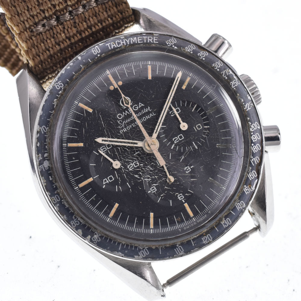 OMEGA Speedmaster Professional 145.022 vintage Longr Step Dial Cal.861 black Dial Hand Winding Men's
 Watch P#148809