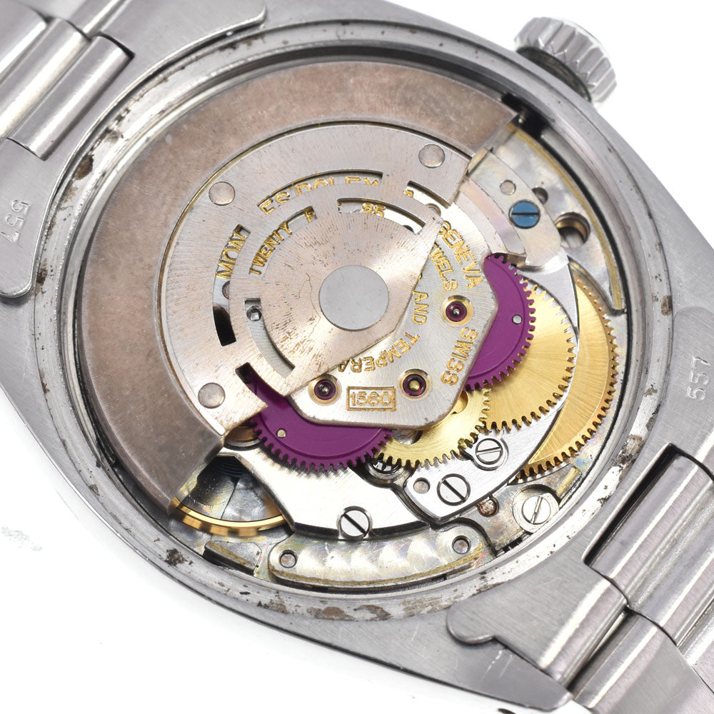 ROLEX Oyster perpetual date 1500 vintage Cal.1560 Silver Dial Automatic Men's
 Watch Q#148814