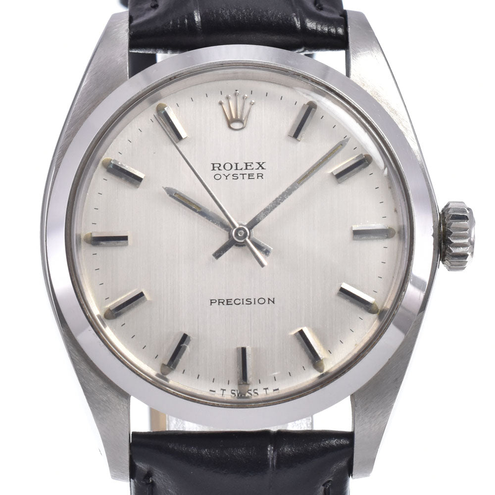 ROLEX Oyster Precision 6426 vintage Cal.1225 Silver Dial Hand Winding Men's
 Watch O#148816