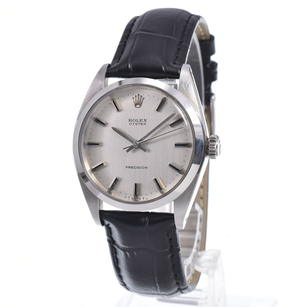 ROLEX Oyster Precision 6426 vintage Cal.1225 Silver Dial Hand Winding Men's
 Watch O#148816
