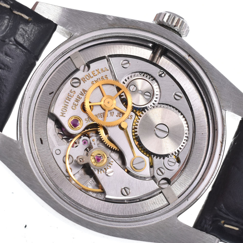 ROLEX Oyster Precision 6426 vintage Cal.1225 Silver Dial Hand Winding Men's
 Watch O#148816