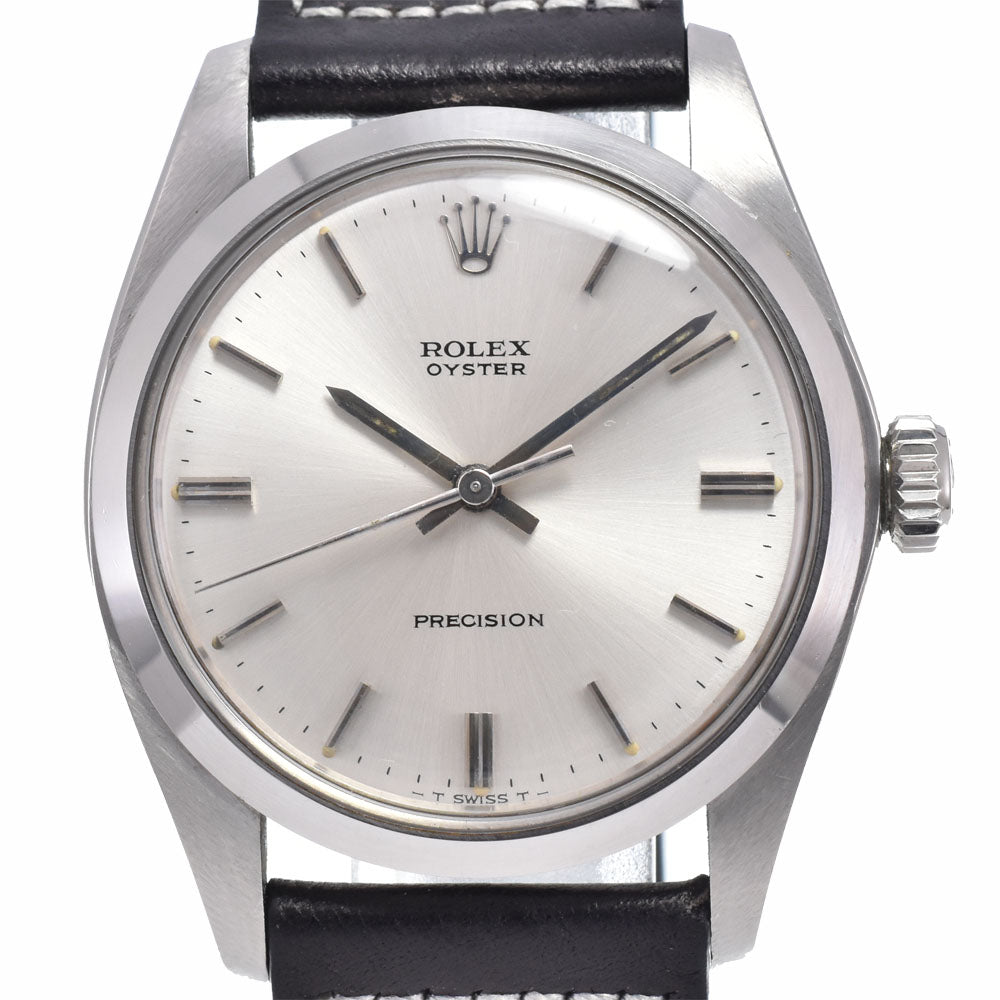 ROLEX Oyster Precision 6426 vintage Cal.1225 Silver Dial Hand Winding Men's
 Watch E#148817