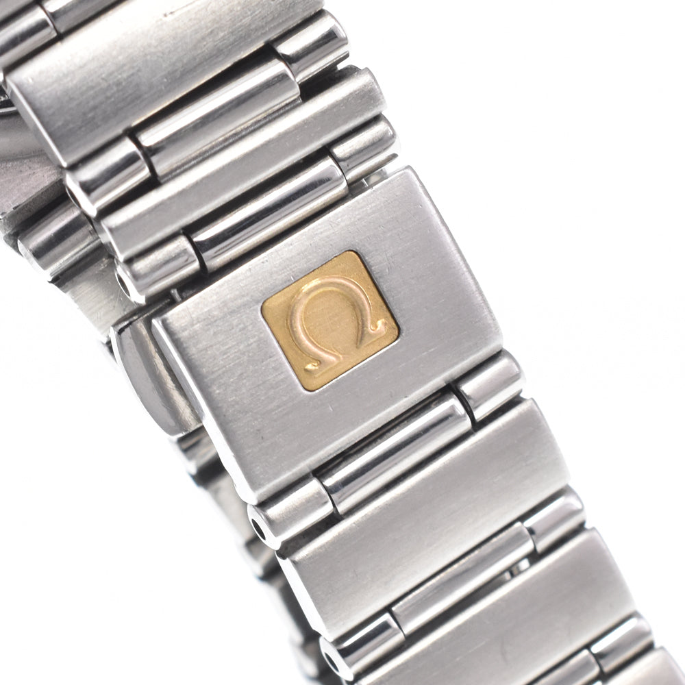 with paper OMEGA Constellation Mini 1567.86 diamond Light blue shell Dial Quartz Ladies
 Watch B#148818