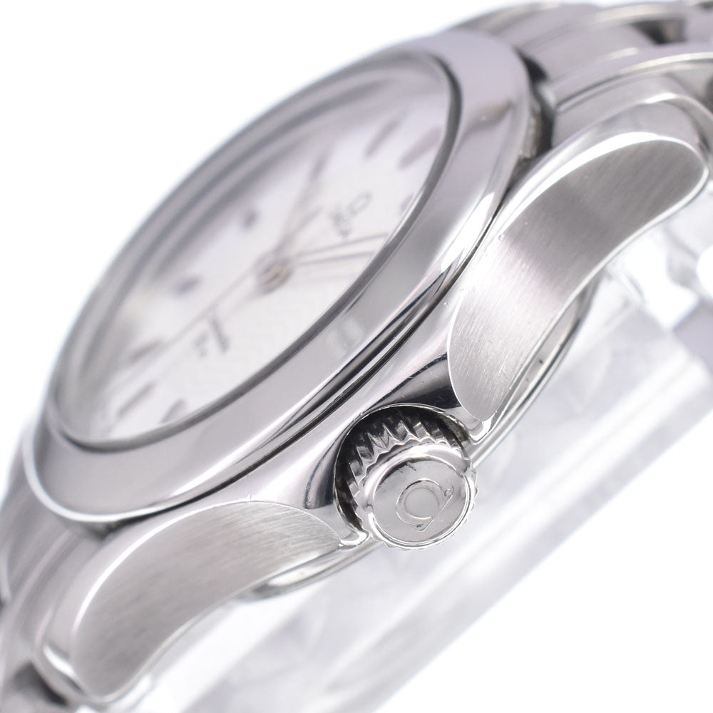 OMEGA Seamaster 120M 2581.21 Date white Dial Quartz Ladies
 Watch O#148820