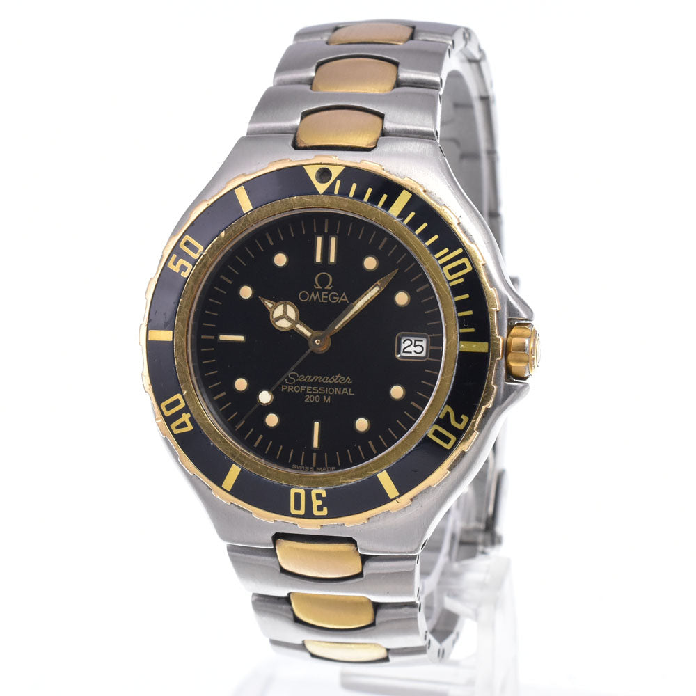 OMEGA Seamaster 396.1042 Professional 200m Date Stainless Steel/YG black Dial Quartz Men's
 Watch O#148821