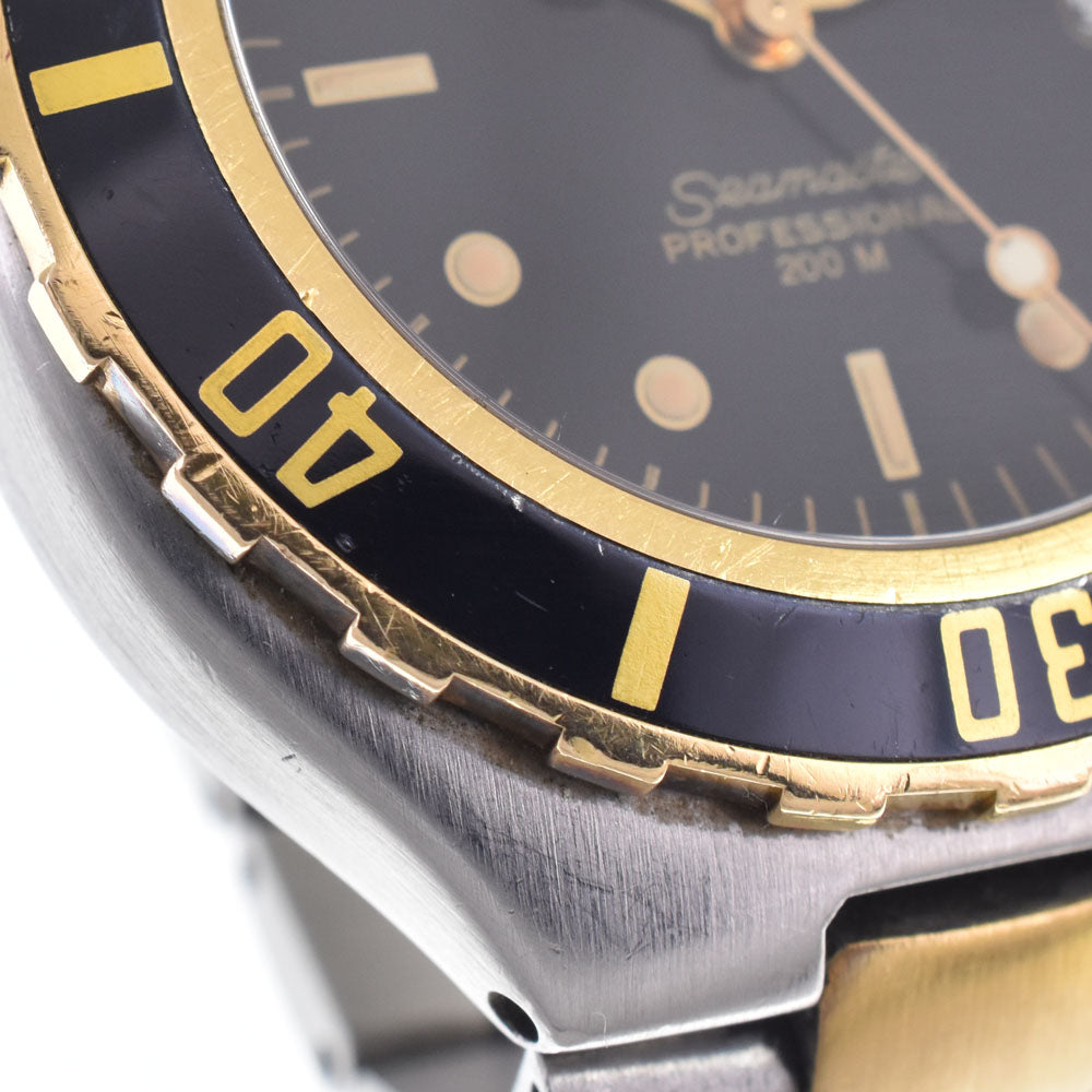 OMEGA Seamaster 396.1042 Professional 200m Date Stainless Steel/YG black Dial Quartz Men's
 Watch O#148821
