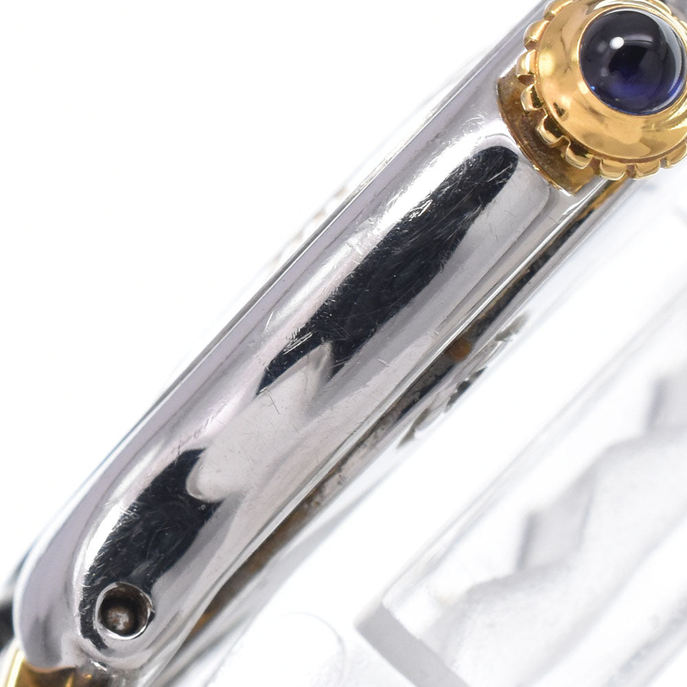 CARTIER Must21 W10051F4 Stainless Steel/Gold Plated Ivory Dial Quartz Ladies
 Watch N#148826