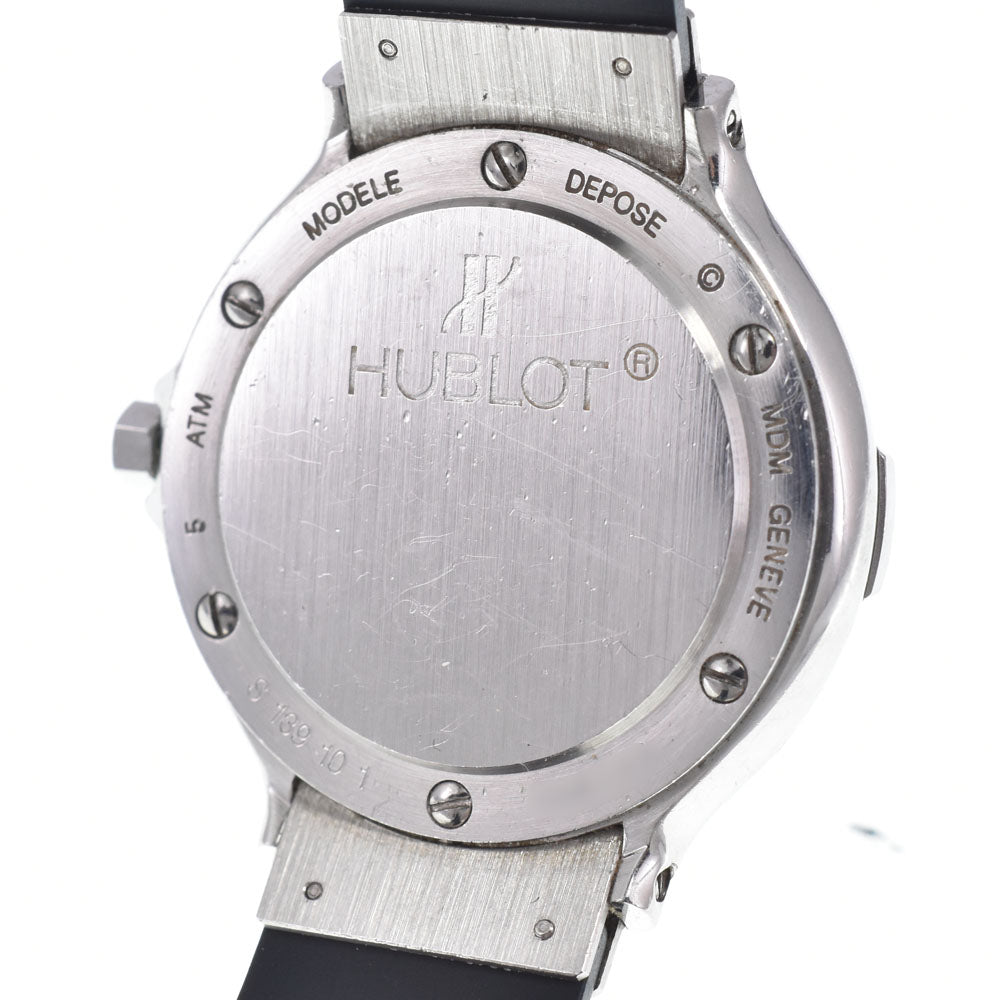 with paper HUBLOT MDM Classic 1390.100.1 Date Stainless Steel / Rubber black Dial Quartz Ladies
 Watch O#148829