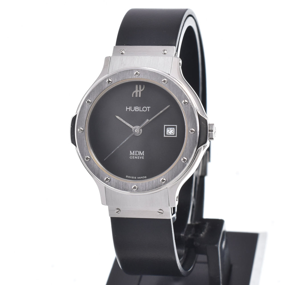 HUBLOT MDM Classic 1391.100.1 Date black Dial Quartz Ladies
 Watch R#148831