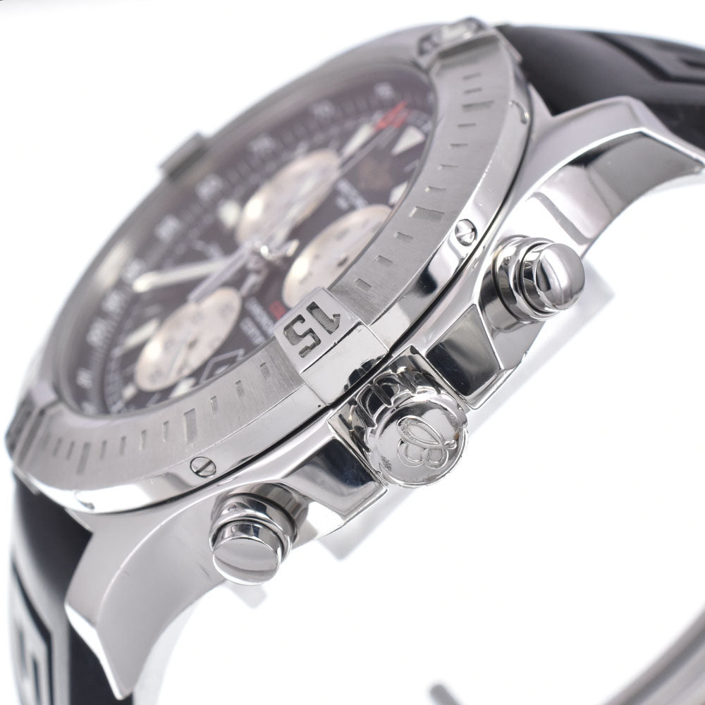 with paper BREITLING Colt A73388 Chronograph Date black Dial Quartz Men's
 Watch O#148832