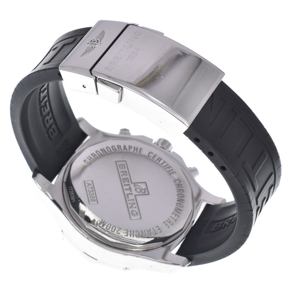 with paper BREITLING Colt A73388 Chronograph Date black Dial Quartz Men's
 Watch O#148832