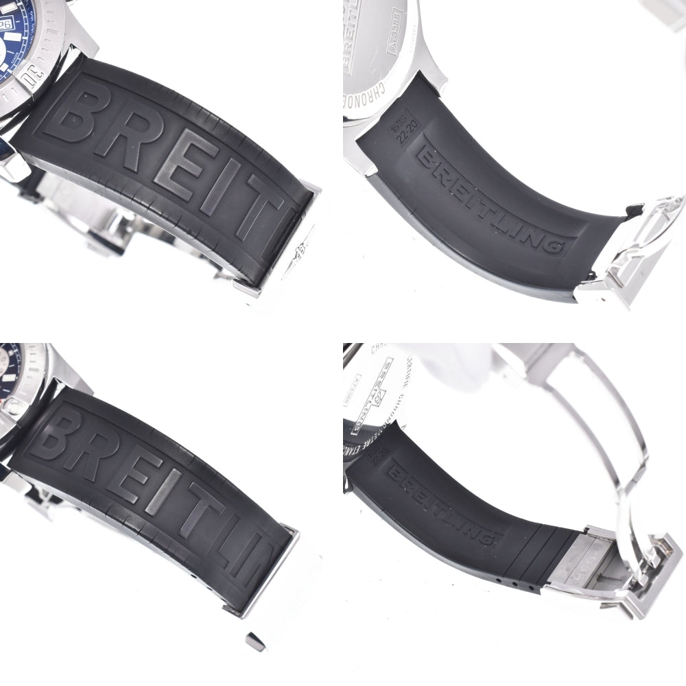 with paper BREITLING Colt A73388 Chronograph Date black Dial Quartz Men's
 Watch O#148832