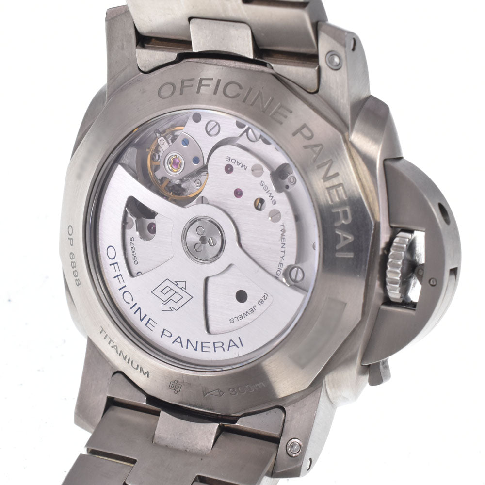 with paper PANERAI Luminor Marina PAM00352 Small second black Dial Automatic Men's
 Watch O#148833