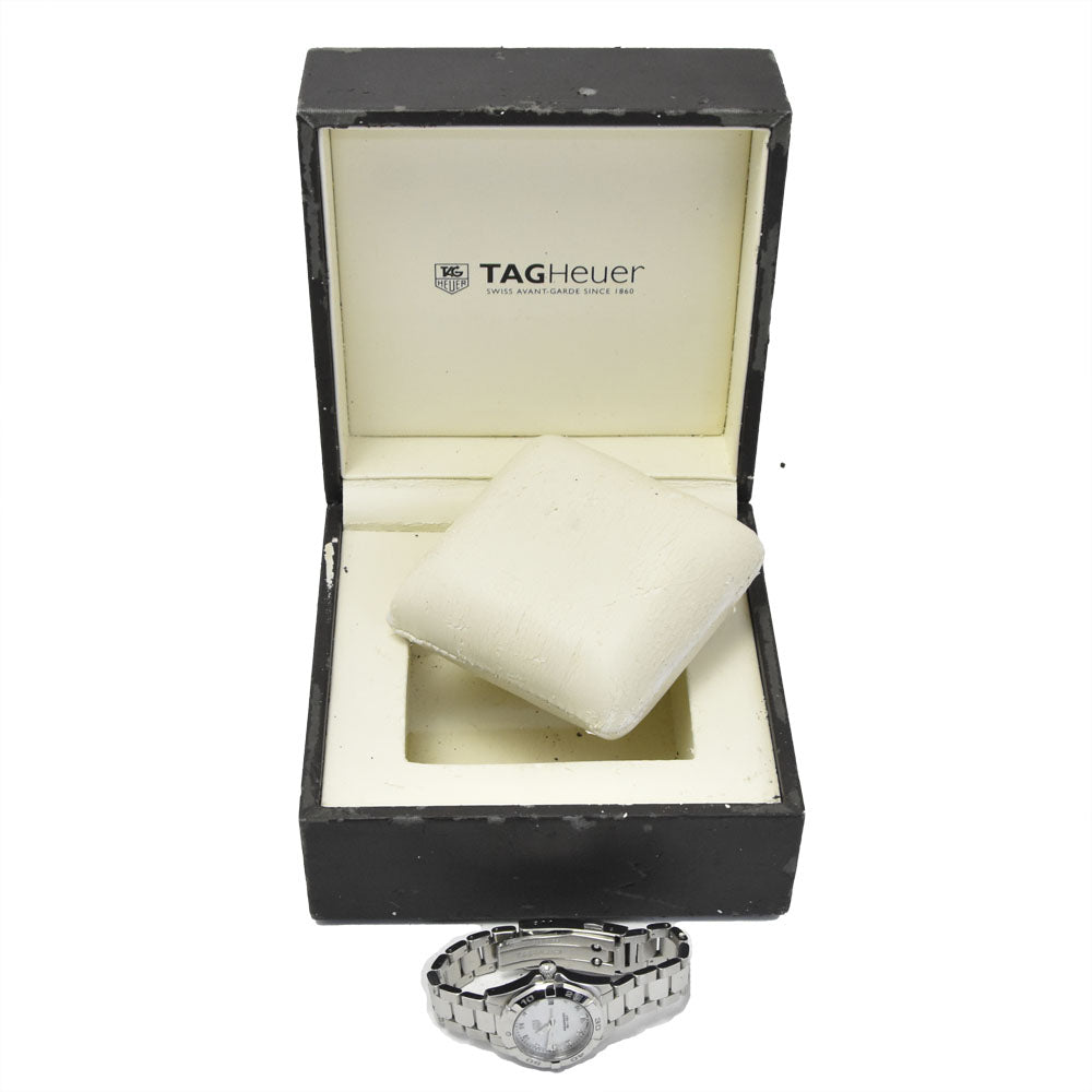TAG HEUER Aqua racer WBD1414.BA0741 11P Diamond White shell Dial Quartz Ladies
 Watch Q#148836