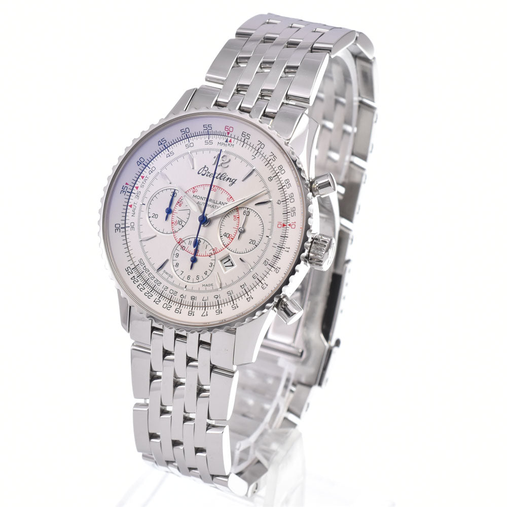 BREITLING Navitimer Montbrillant A41370 Chronograph Date Silver Dial Automatic Men's
 Watch Q#148838