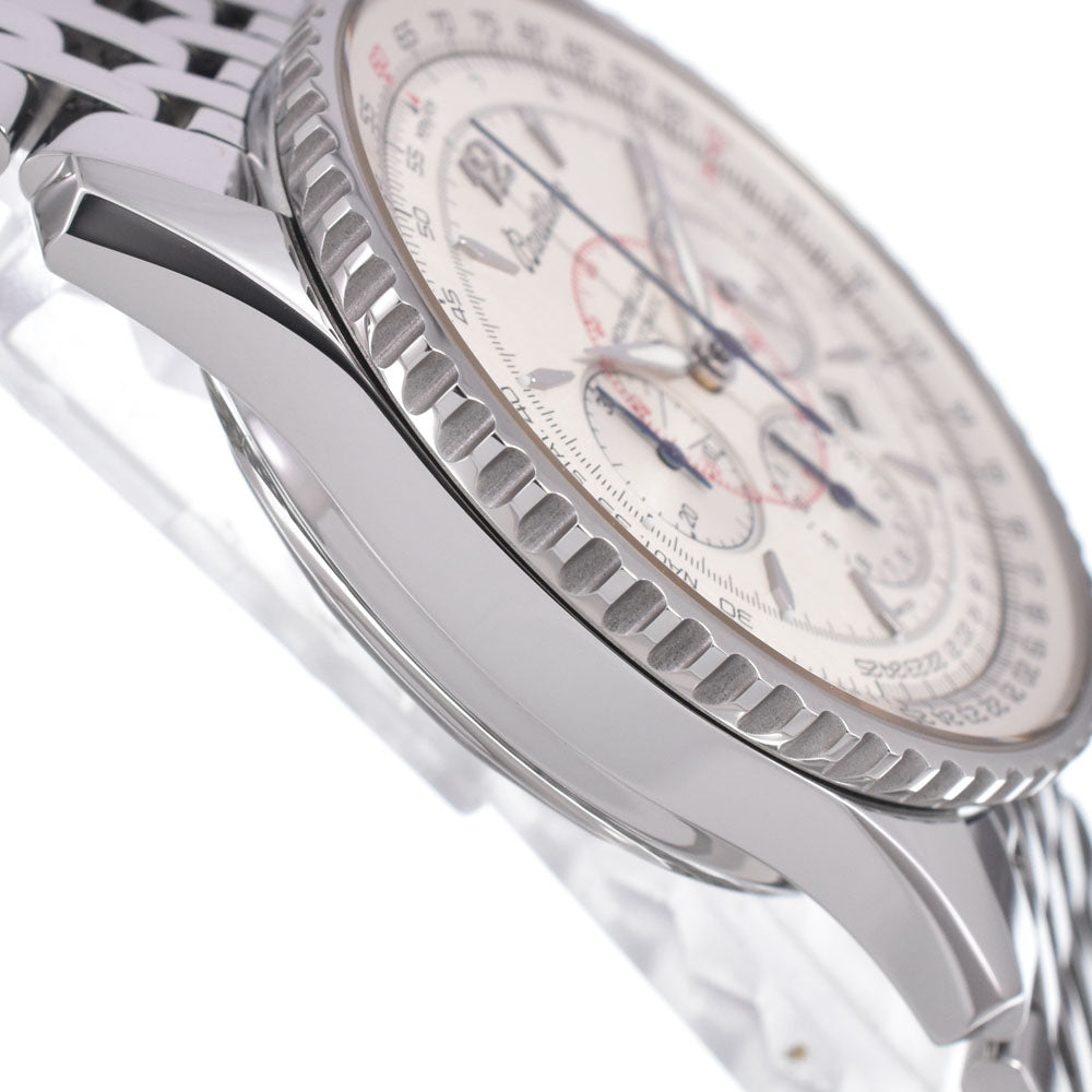 BREITLING Navitimer Montbrillant A41370 Chronograph Date Silver Dial Automatic Men's
 Watch Q#148838