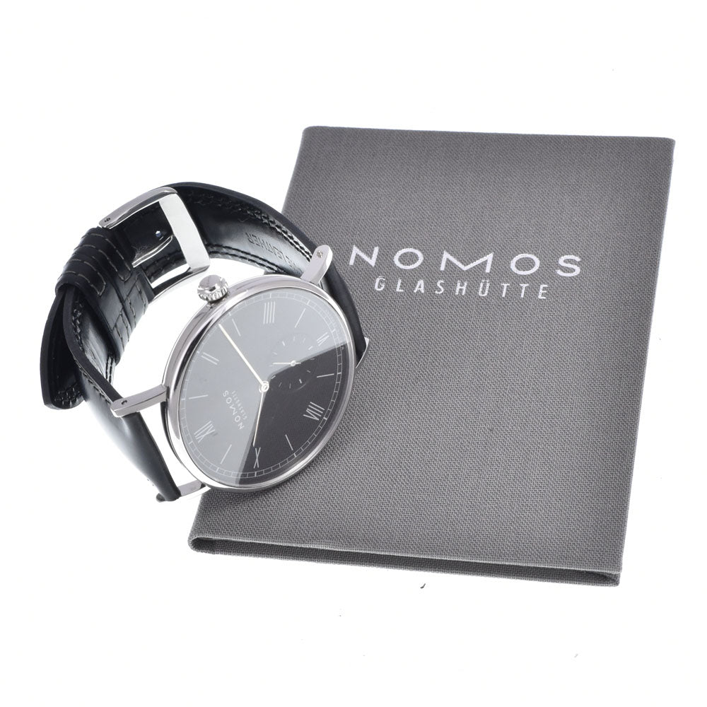 with paper NOMOS Radwig 226 LD1E2B2 Small second black Dial Automatic Men's
 Watch O#148841