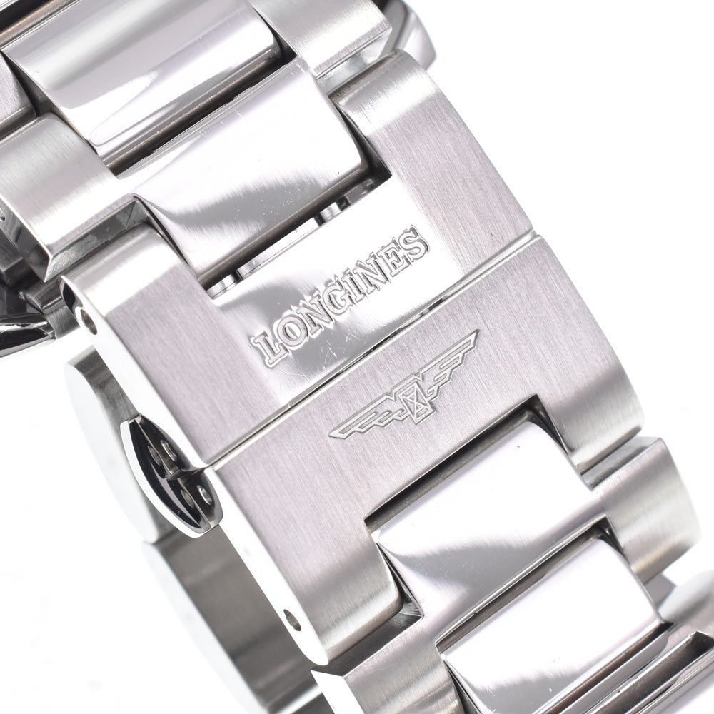 with paper LONGINES Conquest Roland Garros L3.700.4.79.6 Chronograph Date gray Dial Quartz Men's
 Watch Q#148842