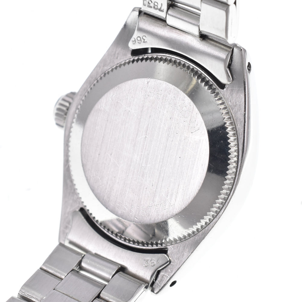 ROLEX Oyster perpetual 6719/4 vintage Cal.2030 Long Memory Silver Dial Automatic Ladies
 Watch O#148850