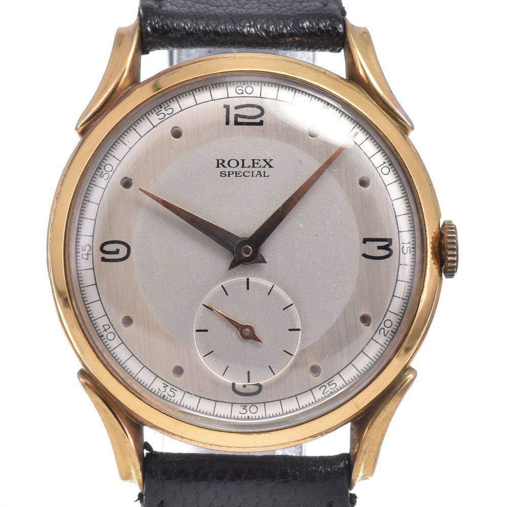 ROLEX vintage Silver Dial Hand Winding Men's
 Watch A#148851