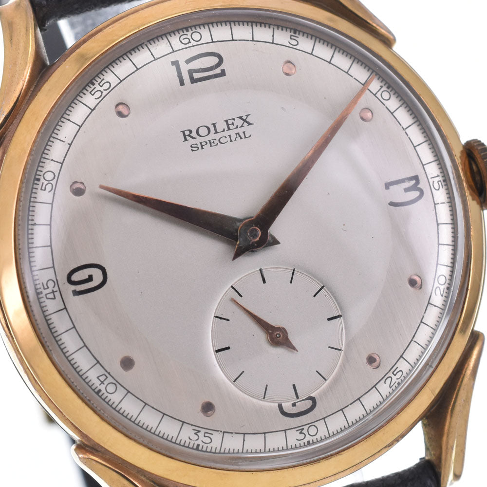 ROLEX vintage Silver Dial Hand Winding Men's
 Watch A#148851