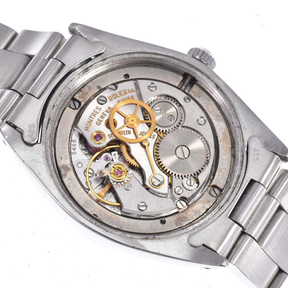 ROLEX Oyster Date Hysteric Glamour 6694 vintage Cal.1225 black Dial Hand Winding Men's
 Watch O#148852