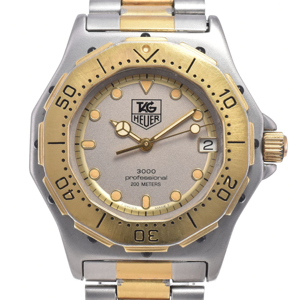 TAG HEUER 3000 934.213 Professional 200 m Silver Dial Quartz Boy's
 Watch P#148853
